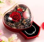 OEM Recycled 0.406kg Jewelry Gift Box Plastic 115×115×110mm packing box