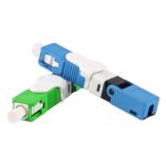 9/125μM Single Mode G652D Fiber Optic Fast Connectors For FTTH Drop Cable
