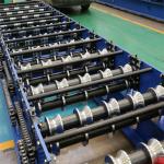 Color steel 15-20m/min roof panel roll forming machine fully automatic 0.3-0.8mm