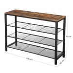 Industrial Shoe Rack for Sale, Particleboard Shoe Rack, Shoe Storage Furniture,