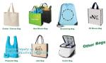 Handle shoulder dual use recyclable shopping cotton bag,Manufacturer custom-made