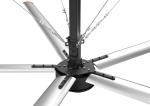 Remote Control 7.3m Industrial Shop Ceiling Fans Maximizing Airflow For Large