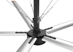 Quality SFFCA73 24FT Industrial Workshop Ceiling Fans Powerful PMSM Ceiling Fan wholesale