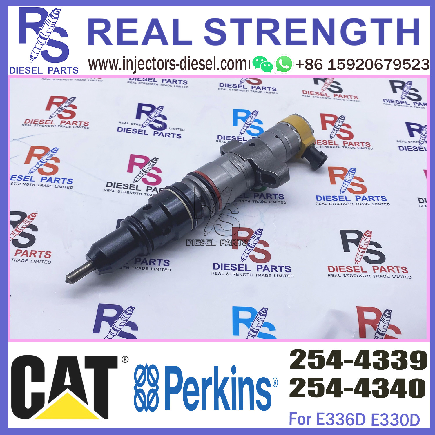 C9 Diesel Engine Caterpillar Fuel Injector 2544340 254-4330 254-4339 254-4340