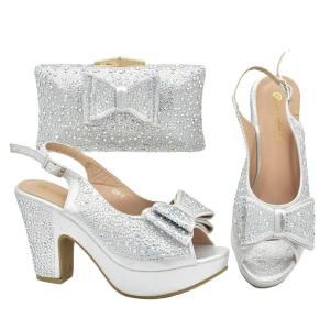 Quality Supoo Good quality Italian ladies shoes matching bags african high heel shoes for women wholesale