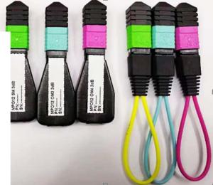 Quality 20dB Loss MPO Optical Fiber Patch Cord Multi Mode 16 Core wholesale