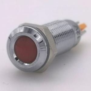 Quality Waterproof LED Metal Signal Panel Mount 8mm With Cable wholesale