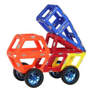Quality Children Magnetic Building Blocks Car Toys Engineering Vehicle 3D Magnet Set wholesale