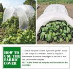 Plant Freeze Protection Covers 32 x 47 Inch Winter Shrub Cover Tree Frost
