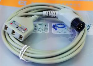 Quality Hospital Ecg Lead Wires , Electrode Lead Wires For Medical Examination wholesale