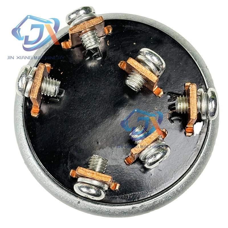 STAR ZEBRA New Ignition Starter Switch 1700100023 1700100052 1700100072 for Excavator TL150 TB125 TB135 TB145 with 2 Disconnect Keys