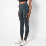 European and n style retro wash yoga pants, seamless fitness pants, tight