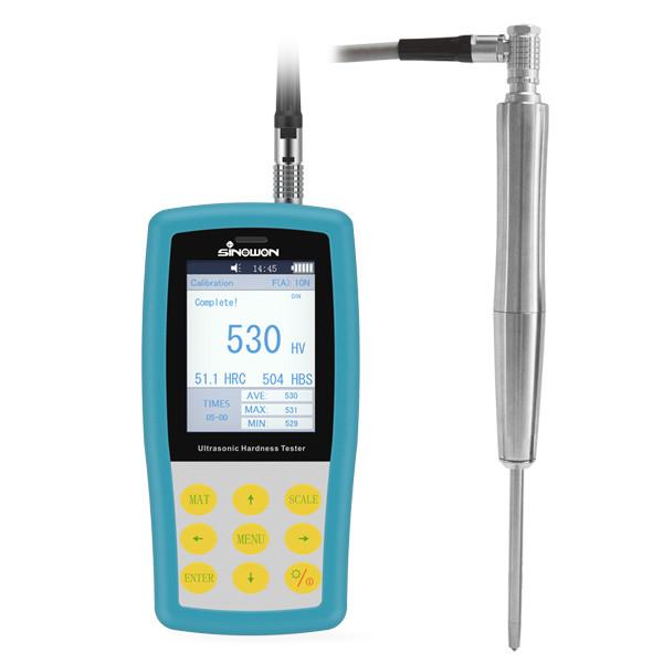 Cheap Lengthened Ultrasonic Hardness Testing Equipment Gear / Deep Hole Hardness Tester for sale