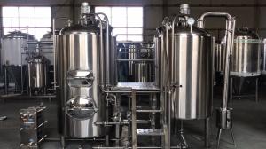 Quality Electric Or Steam Heating And Direct Fire Brewhouse Equipment / System For Long Life wholesale