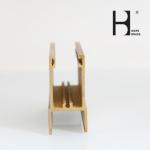 Anti Fade 58%Cu Brass Window Frame For Interior Decoration