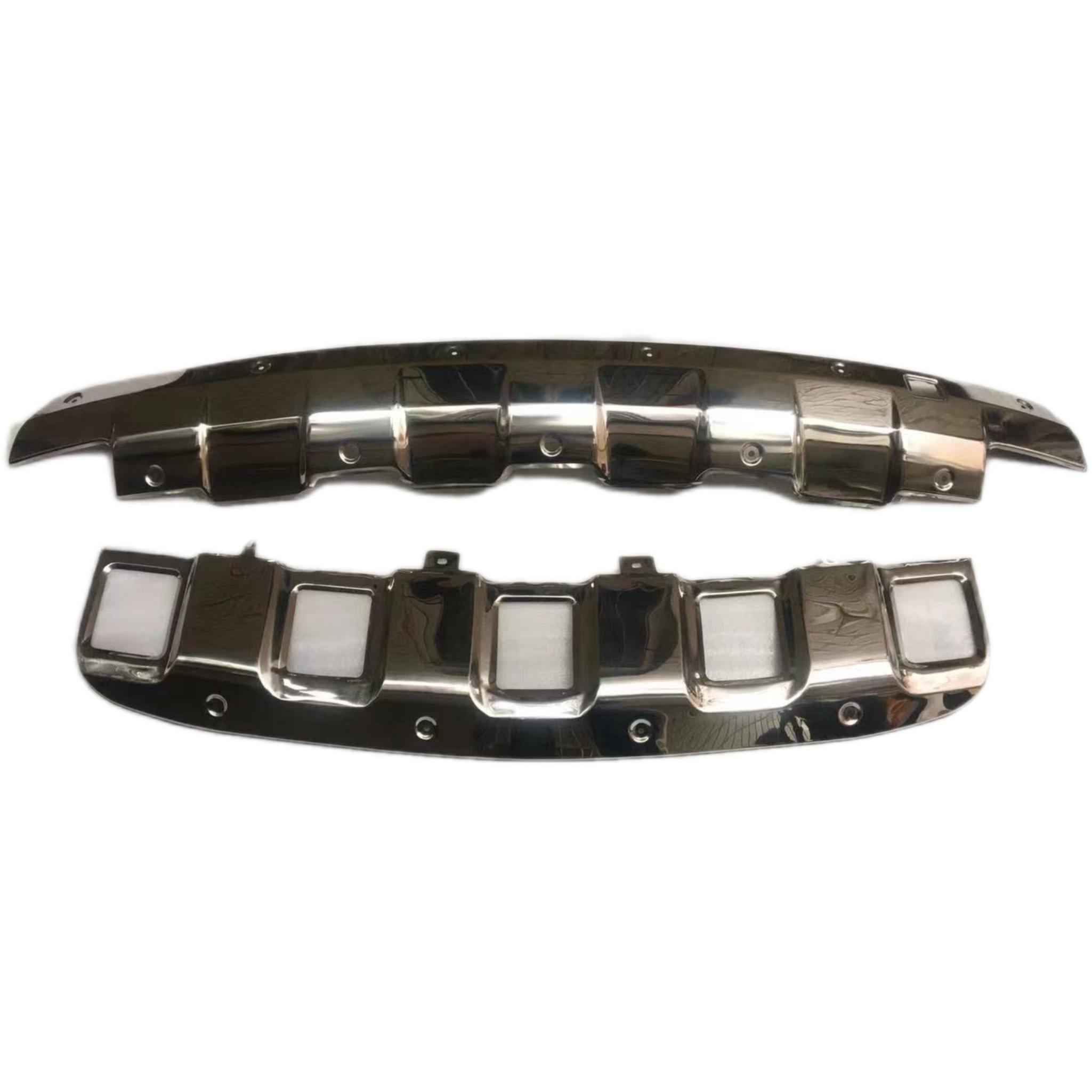 Mercedes-Benz ML350 / W164 Stainless Steel Car Bumper Guard For Edge Protection Or Decoration