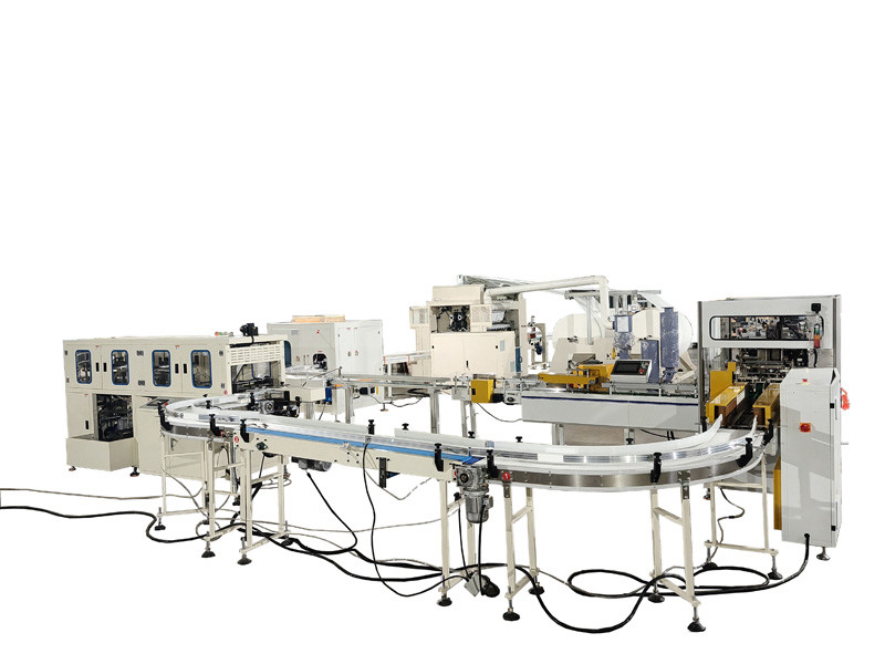 Fully Automatic Log Saw Cutting Facial Tissue Paper Making Machine Production Line
