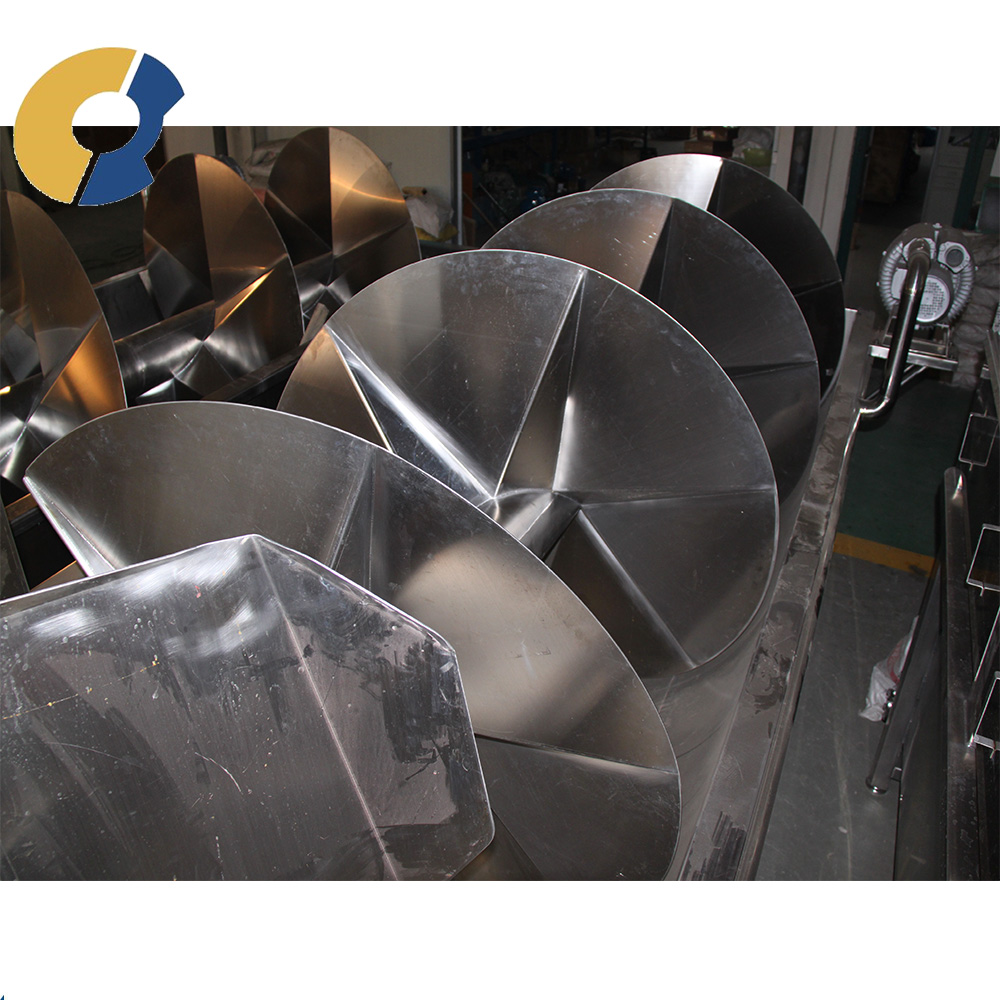 High Productivity Poultry Slaughter Machine with Stainless Steel Screw Chiller System