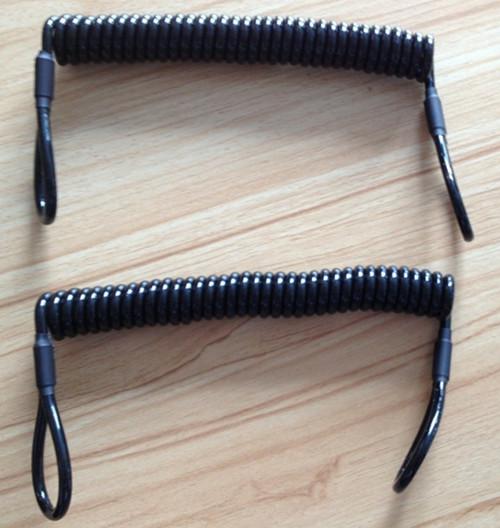 Hot Selling China Manufacturer Supply Black High Pulling Spiral Coiled Retainer