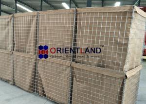 Quality Beige Color Defensive Barrier Hot Dipped Galvanized Wire Material MIL 4 wholesale