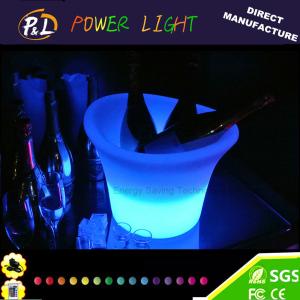 Quality Bar Furniture Rechargeable Illuminated LED 2 Lips Ice Bucket wholesale