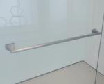 304 Material Stainless Steel Frameless Shower Door Handles Scratch Resistant