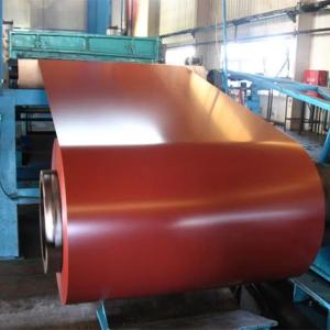 Quality 275g / M2 Zinc Coated Color Coated Coil 3 - 8MT Yield Strength 180Mpa wholesale