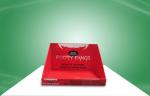 Recyclable Red Strong Cardboard Countertop Displays Teeth - Protector