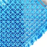 110g PP Tiles Sports Court Outdoor Gym Flooring for Volleyball Badminton