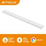 12 Lights Battery Powered Cabinet LED Light with Adhesive Installation No Timer
