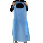 Fluid Resistant Disposable Protective Apron Lightweight For Hospital