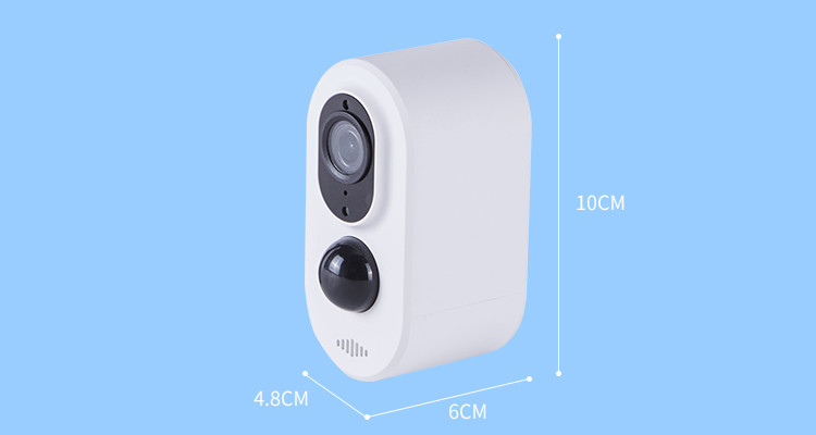 Glomarket Tuya Smart Home Wireless WiFi Camera Infrared Hd Night Vision Camera Supports Solar Charging Security Camara