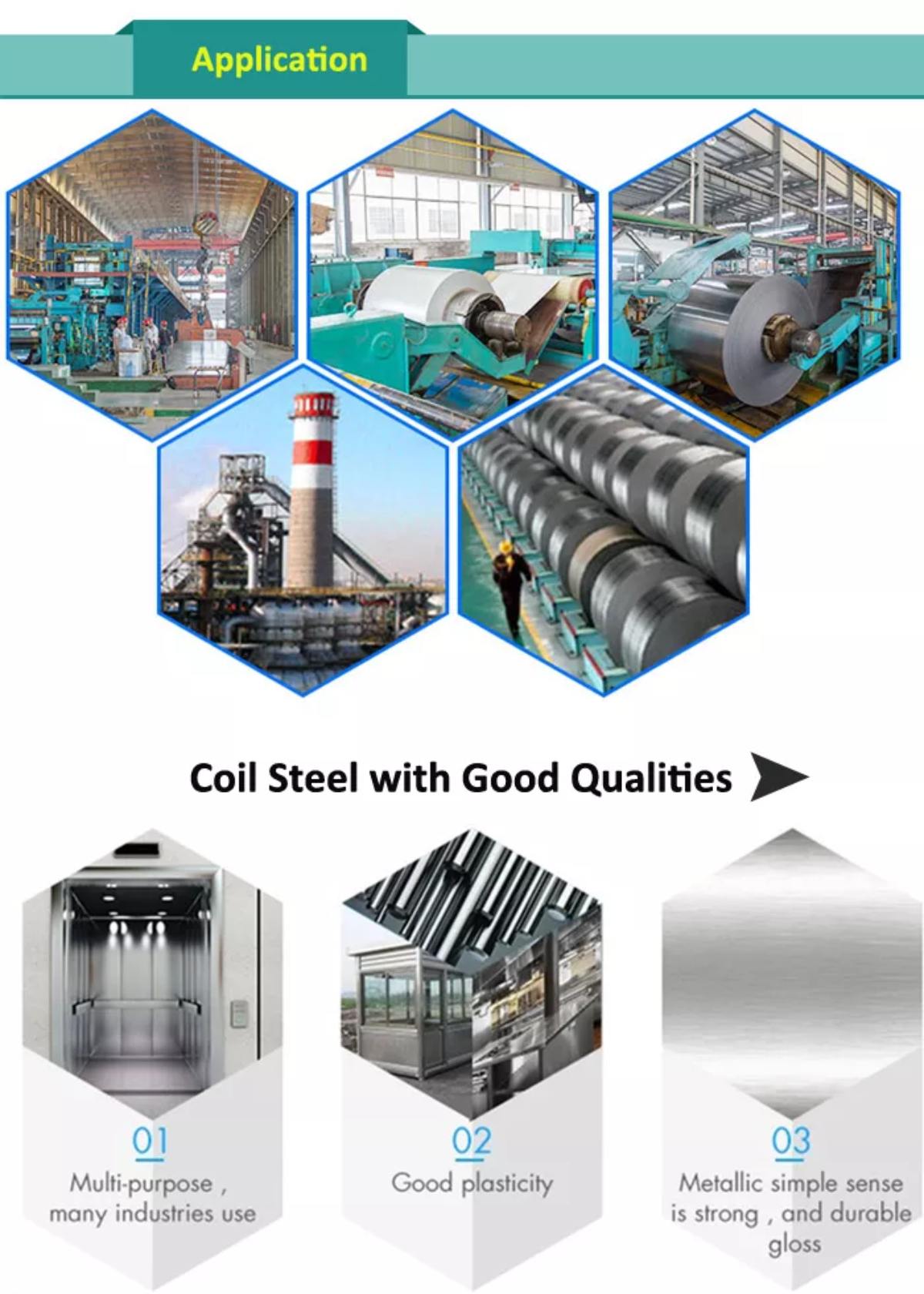 2438mm 3000mm Stainless Steel Coil 303 304 Stainless Steel Strip