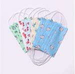 Printed Kids Protective Wearing Medical Mask 3 Ply For Baby Children