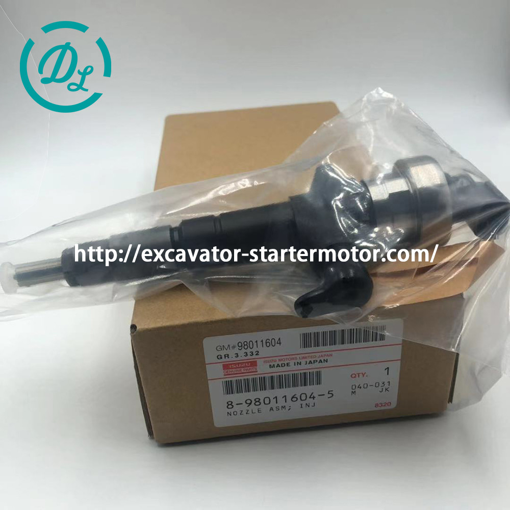 8-98011604-1 Engine Parts Common Rail Injector 095000-6980 Engine 4JJ1