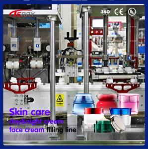Quality Cosmetic cream Filling Sealing Machine 10KW AC380V wholesale