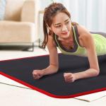 10mm Thickened Yoga Exercise Mat / Non Slip Gym Fitness Mat With Yoga Bag &