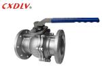 Actuator Flange Ball Valve Double Acting Pneumatic Control Dn80