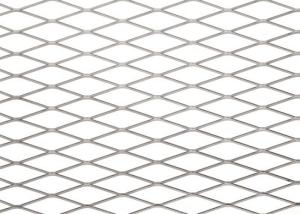 Quality Opening Flattened Aluminum Expanded Metal Sheet , 29 X 12 Mm Expanded Metal Net wholesale