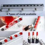 Aluminum Custom Plastic Logo Mold Making Injection Container Lip Stick Moulds