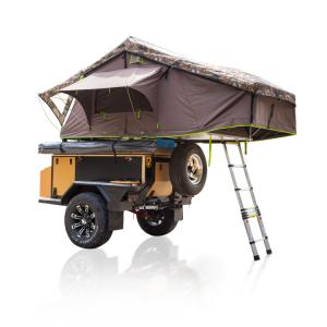 Quality Waterproof 4x4 4 Person Aluminum Camping Car Soft Shell Rooftop Roof Top Tent With Annex Room wholesale