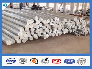 Quality 3mm Thickness Octagonal Shape Galvanized Electric Steel Poles wholesale