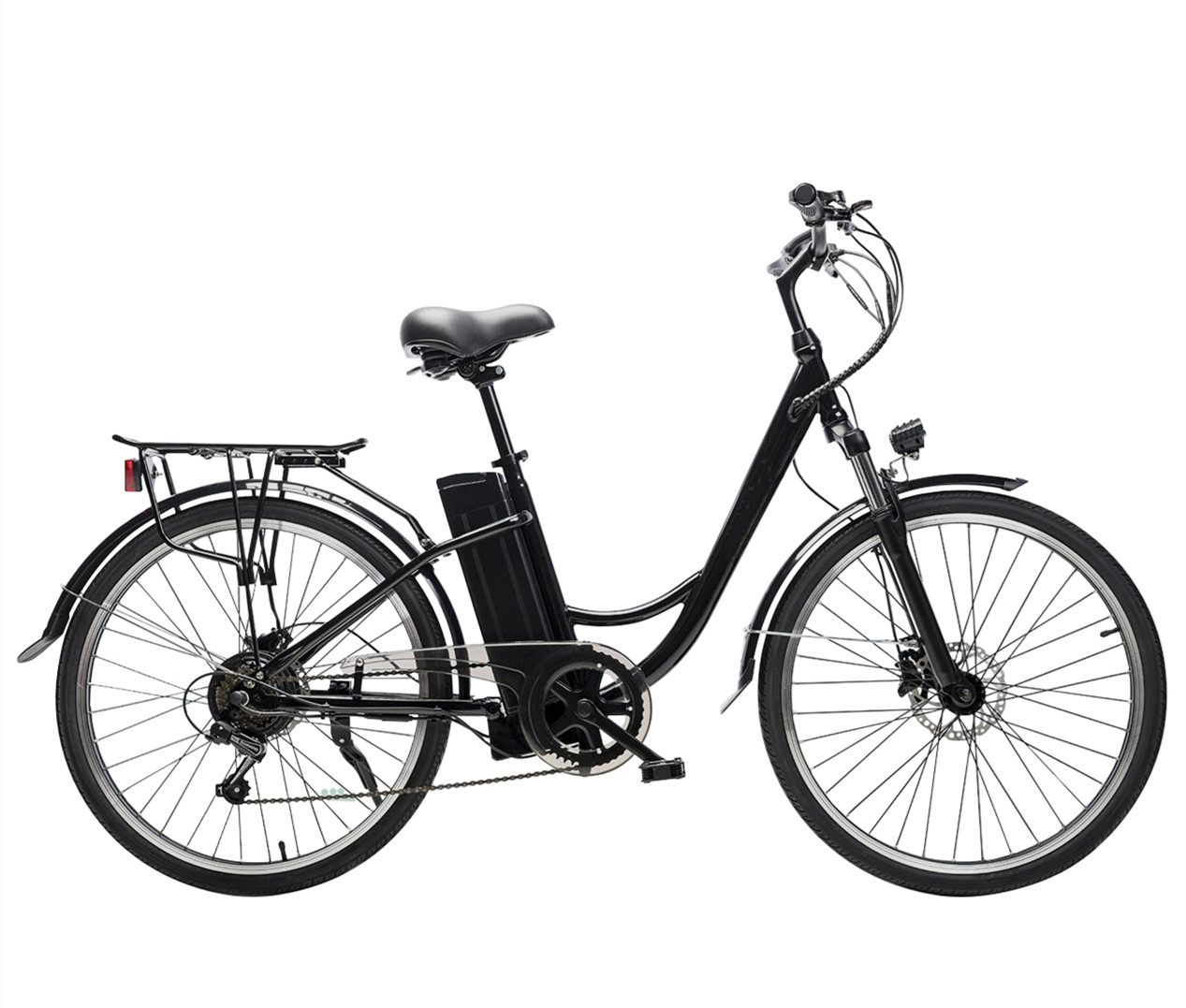 Max Speed 30km/H Modern Electric Bike 6 Speed With 36V 10AH Lithium Battery