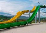 Customized High Speed Water Slide / Outdoor Water Park Equipment