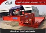 Q345B Low Bed Semi Trailer