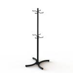 Knocked Down U Shape Tube Bike Storage Rack With X-Shape Base