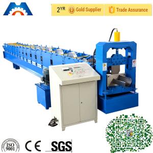 Quality 5'' Steel Rain Gutter Roll Forming Machine For Villa Roofing Spout wholesale