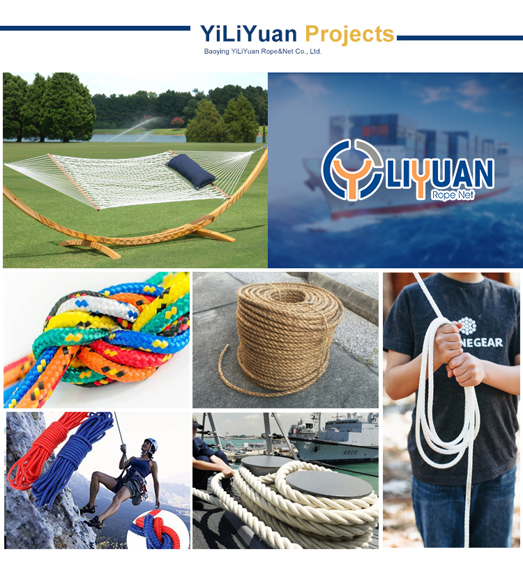 16mm Diameter CCS.ABS.LRS.BV.GL.DNV.NK Certified UHMWPE Marine Winch Rope by YILIYUAN
