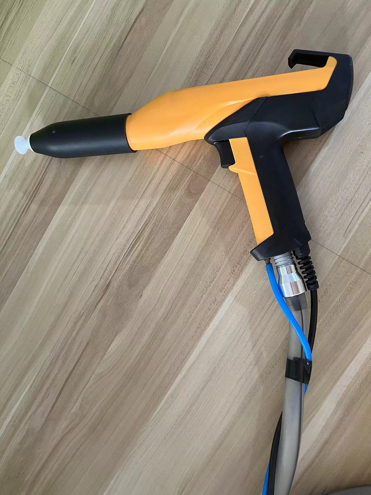 Steel Substrate Gema OptiFlex 2 Powder Coating Spray Gun with Control Unit 220V.380V