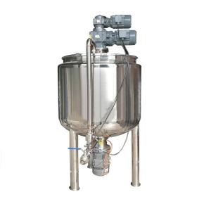Quality Multifunction Milk Mixing Tank Emulsifier 500 Gallon Stainless Steel Mixing Tank wholesale
